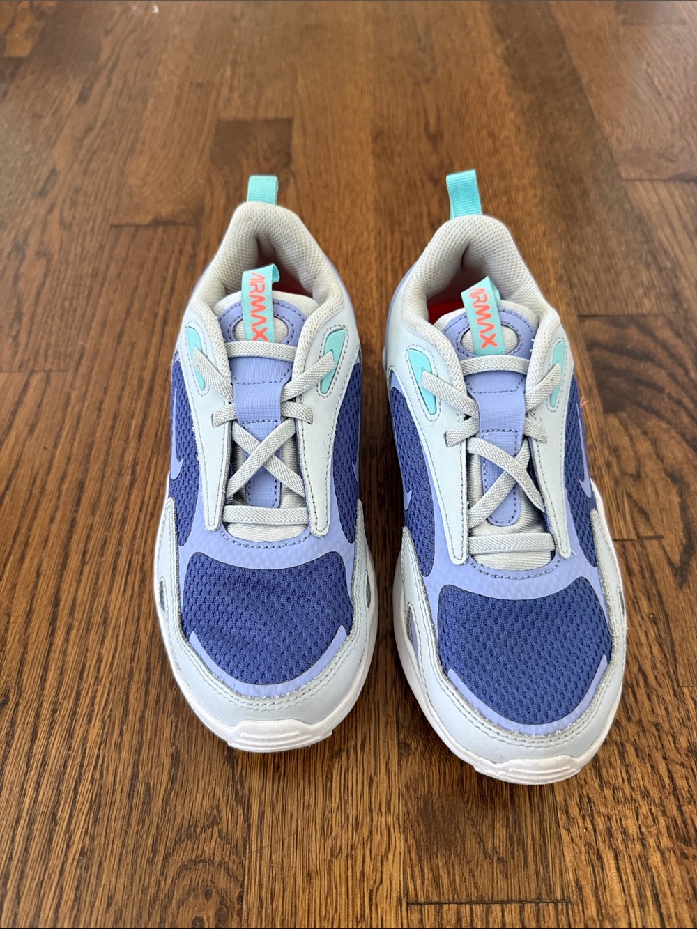 Nike Kids' Air Max Sneakers - Lavender, Light Blue, Aqua